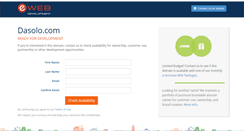 Desktop Screenshot of dasolo.com